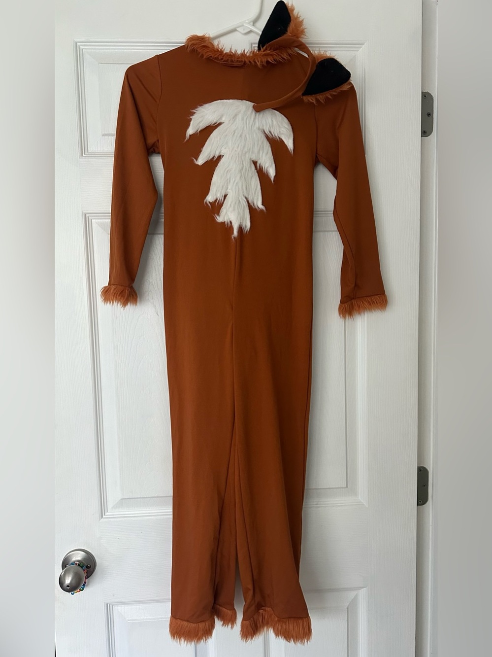 Girls Sly Fox Costume with Headband - Halloween Costume - Medium